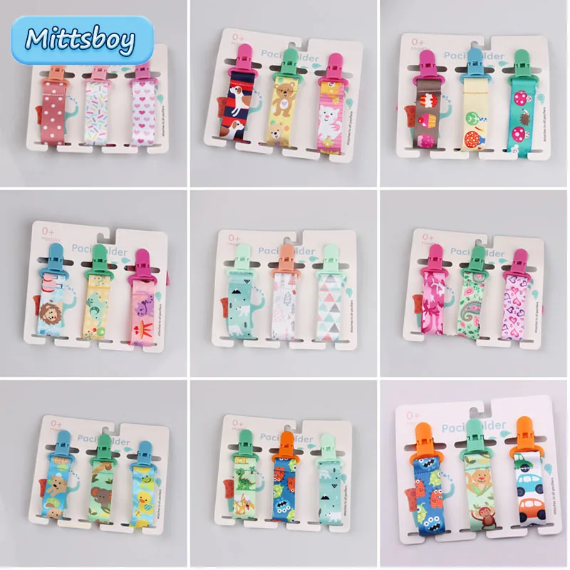 Zwitsal Baby Products - 3 adet/grup karikatür baskı bebek emzik