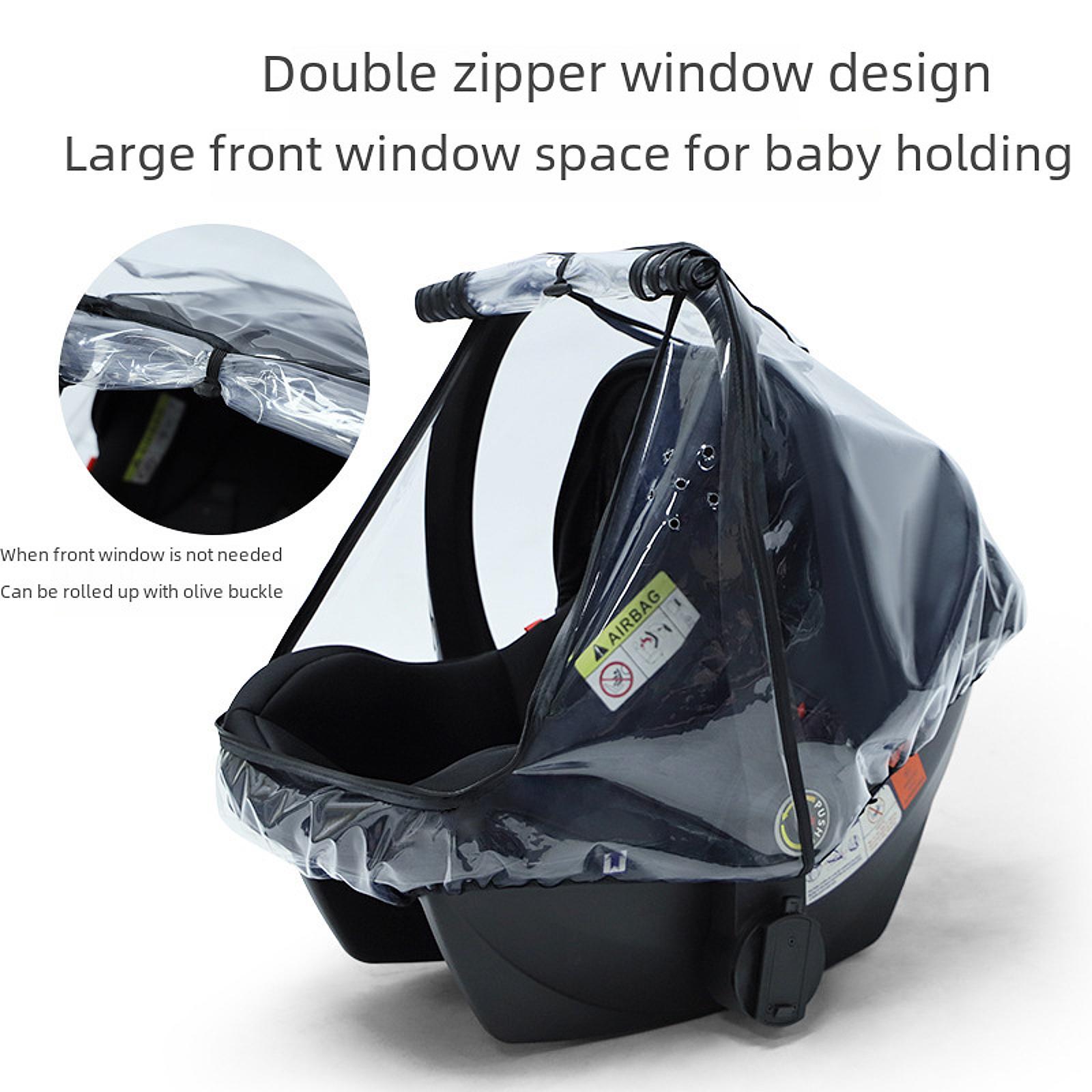 Infant Car Seat Cover - Taşınabilir Bebek Oto Koltuğu Yağmurluğu EVA